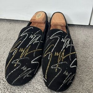 G-GLAM Black Loafers Giuseppe Zanotti EU 42 1/2